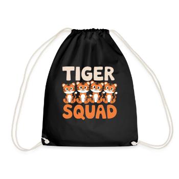 Tiger Group Design Tiger Squad - Sac de sport léger - noir - Devant