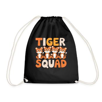 Tiger Group Design Tiger Squad - Sac de sport léger - noir - Devant