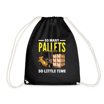 Tant de palettes, si peu de temps - Sac de sport léger - noir - Devant