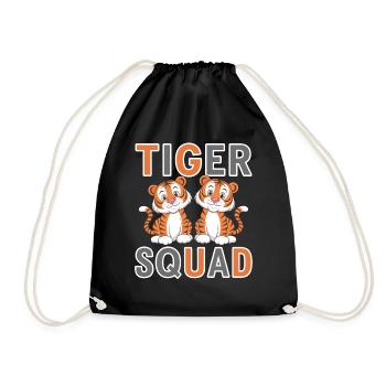 Tiger Group Design Tiger Squad - Sac de sport léger - noir - Devant