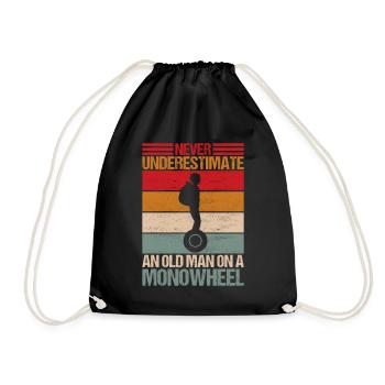 EUC Monowheel - Turnbeutel - Schwarz - Vorne
