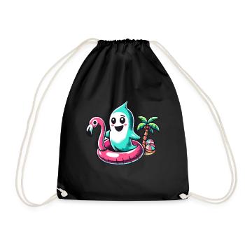 Idée de costume de style de vie effrayant d’Halloween d’été - Sac de sport léger - noir - Devant
