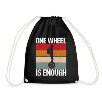 EUC Monowheel - Turnbeutel - Schwarz - Vorne