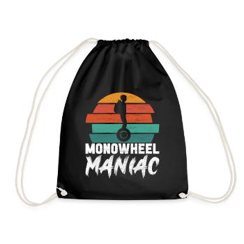 EUC Monowheel - Drawstring Bag - black - Front