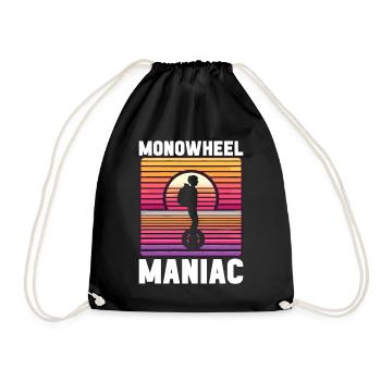 EUC Monowheel - Turnbeutel - Schwarz - Vorne