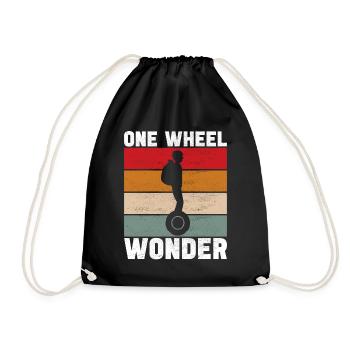 EUC Monowheel - Drawstring Bag - black - Front