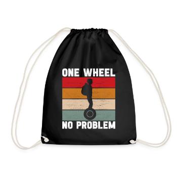 EUC Monowheel - Drawstring Bag - black - Front