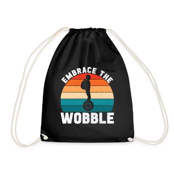 EUC Monowheel - Drawstring Bag - black - Front