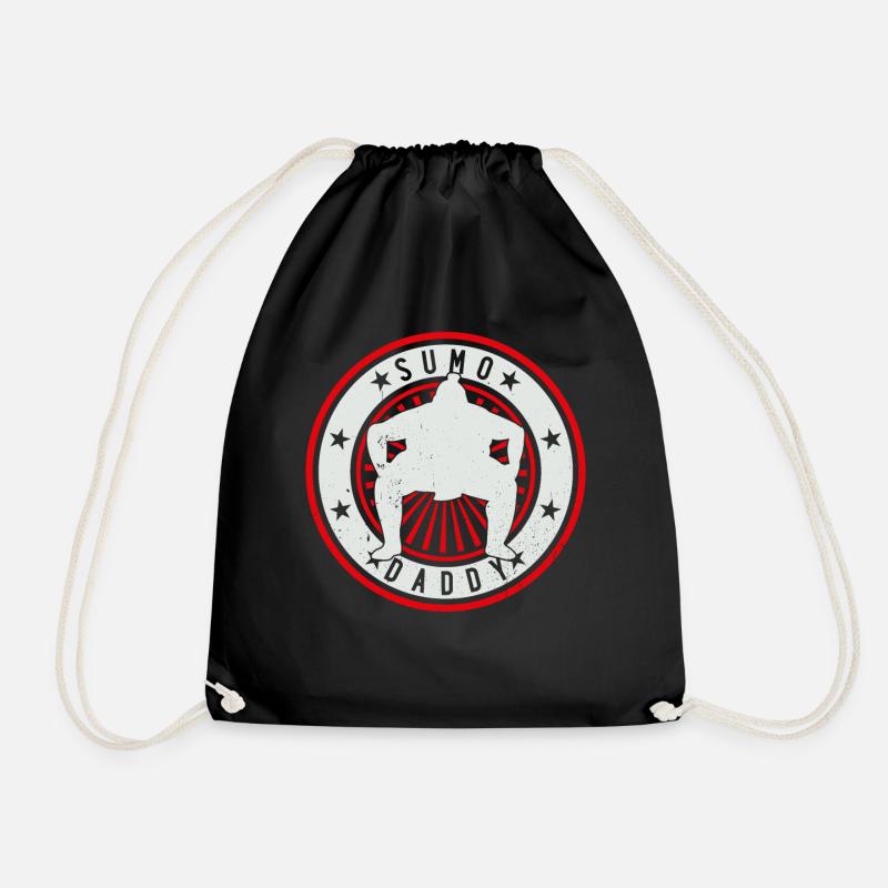Sumo Daddy Sumo Lutteur Sumo Daddy Sumo - Sac de sport léger - noir