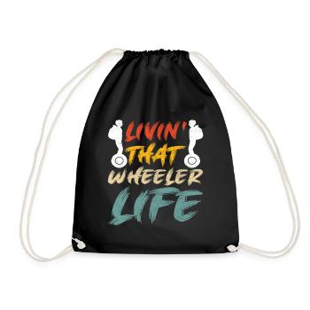 EUC Monowheel - Drawstring Bag - black - Front