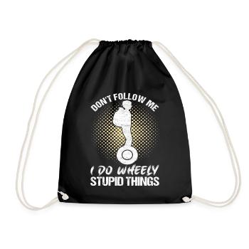 EUC Monowheel - Drawstring Bag - black - Front