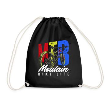 VTT Mountain Bike Life Bike Adventure - Sac de sport léger - noir - Devant