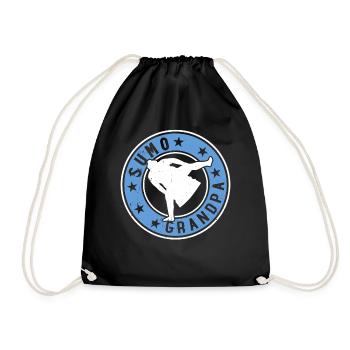Sumo Fighter Daddy Sumo Wrestler Sumo Daddy Sumo - Drawstring Bag - black - Front