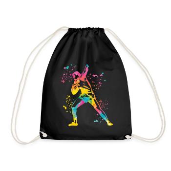 Lanceur de poids Colorsplash Lancer de poids - Sac de sport léger - noir - Devant