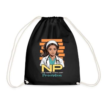 Infirmière praticienne NP Life More Infirmière auxiliaire - Sac de sport léger - noir - Devant