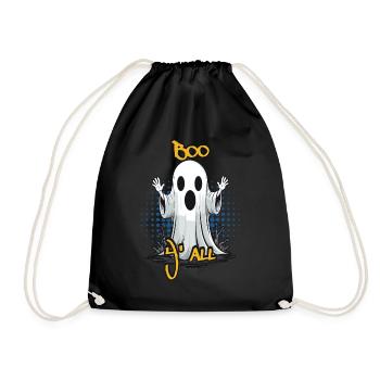 Idée de costume de conception de fantôme drôle pour cool - Sac de sport léger - noir - Devant