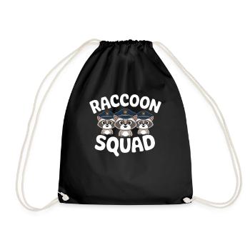 Groupe d’ours de garde Conception Escouade d’ours de garde - Sac de sport léger - noir - Devant