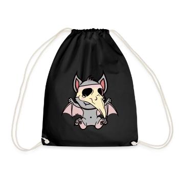 Halloween Bat Bats Plague Horror - Drawstring Bag - black - Front