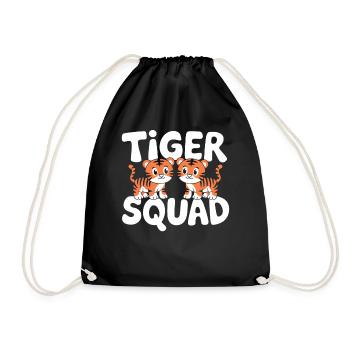 Tiger Group Design Tiger Squad - Sac de sport léger - noir - Devant