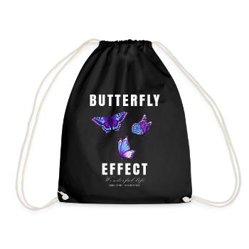 Techno Gift Rave Festival Party Music Tekk EDM - Drawstring Bag - black - Front