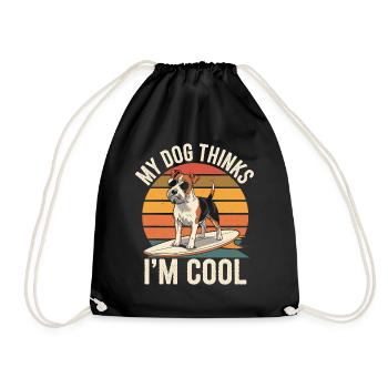 Yorkshire Terrier Yorkie Propriétaire de chien Cool - Sac de sport léger - noir - Devant