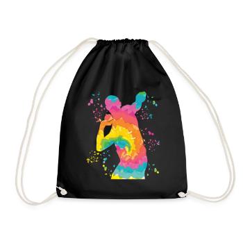 Lanceur de poids Colorsplash Lancer de poids - Sac de sport léger - noir - Devant