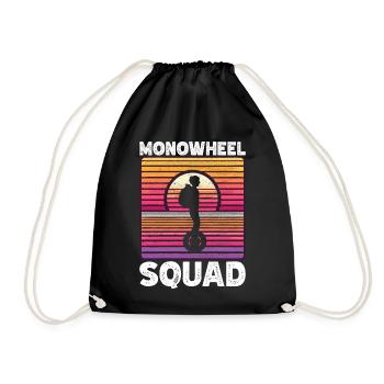 EUC Monowheel - Drawstring Bag - black - Front