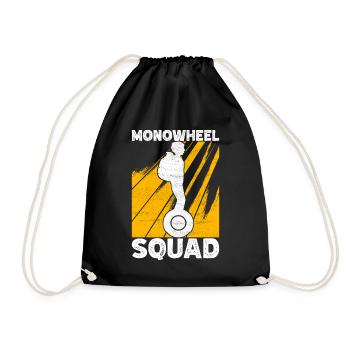 EUC Monowheel - Turnbeutel - Schwarz - Vorne