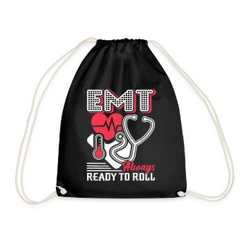 EMT EMT Always Ready To Roll - Drawstring Bag - black - Front