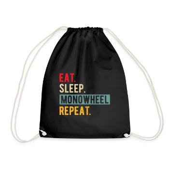 EUC Monowheel - Drawstring Bag - black - Front