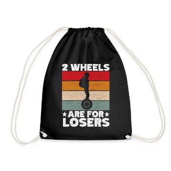 EUC Monowheel - Drawstring Bag - black - Front