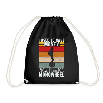 EUC Monowheel - Turnbeutel - Schwarz - Vorne
