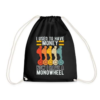 EUC Monowheel - Turnbeutel - Schwarz - Vorne