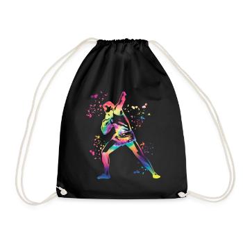 Lanceur de poids Colorsplash Lancer de poids - Sac de sport léger - noir - Devant