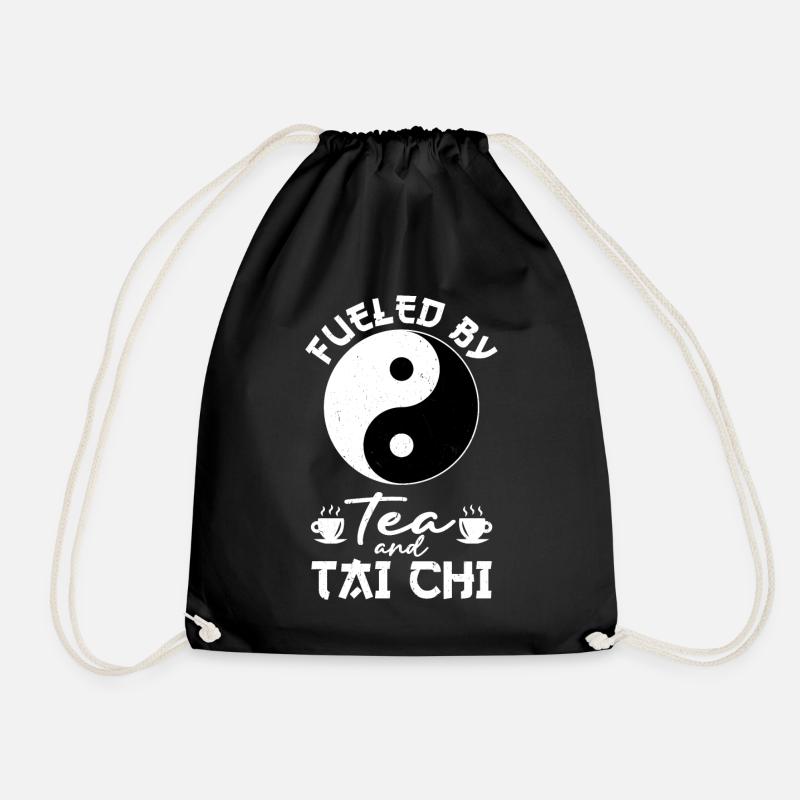 Yin Yang Tai Chi - Turnbeutel - Schwarz
