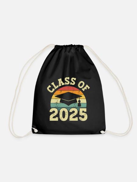 Class Of 2025 Schulabschluss - Turnbeutel - Schwarz