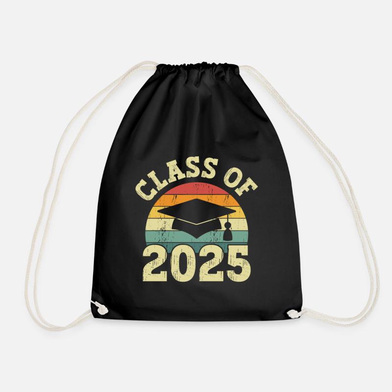 Class Of 2025 Schulabschluss - Turnbeutel - Schwarz