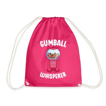 Machine à chewing-gum Machine à chewing-gum - Sac de sport léger - fuchsia - Devant
