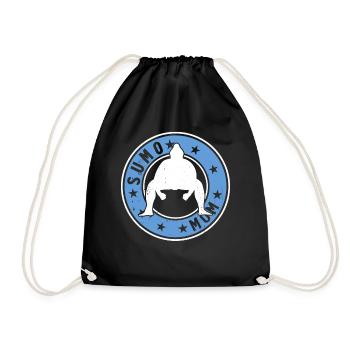 Sumo Fighter Mom Sumo Wrestler Sumo Mama Sumo - Drawstring Bag - black - Front