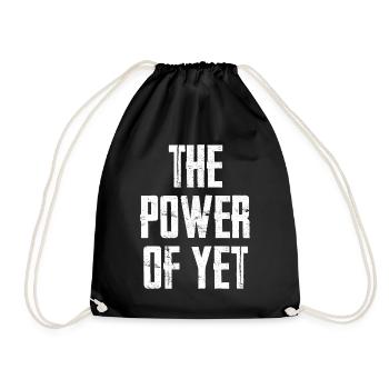 Le pouvoir de l’encore - Sac de sport léger - noir - Devant