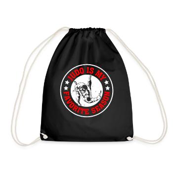 Judo Is My Favorite Season - Judo Fighter Judo Fig - Drawstring Bag - black - Front