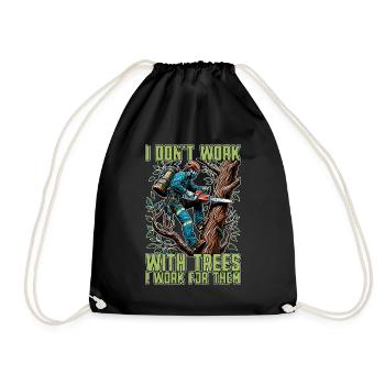 Tree Surgeon I Don't Work Arborist Tree Surgeons - Turnbeutel - Schwarz - Vorne