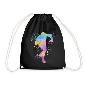 Lanceur de poids Colorsplash Lancer de poids - Sac de sport léger - noir - Devant