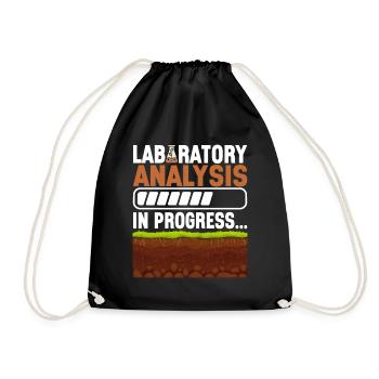 Bodenwissenschaftler Soil Science - Drawstring Bag - black - Front