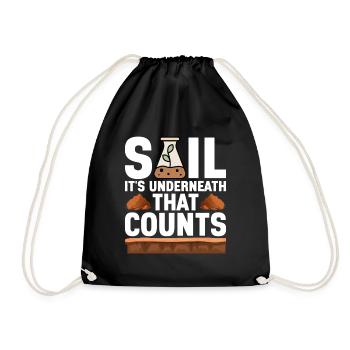 Bodenwissenschaftler Soil Science - Drawstring Bag - black - Front