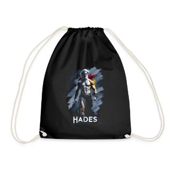 Hadès, mythologie grecque, dieu - Sac de sport léger - noir - Devant