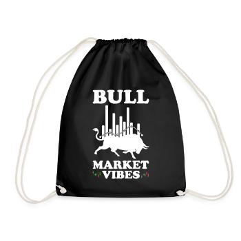 Day Trading Day Trader Bourse Bourse - Sac de sport léger - noir - Devant