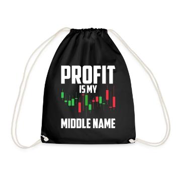 Day Trading Day Trader Bourse Bourse - Sac de sport léger - noir - Devant