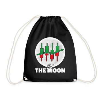 Day Trading Day Trader Bourse Bourse - Sac de sport léger - noir - Devant