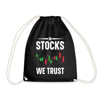 Day Trading Day Trader Bourse Bourse - Sac de sport léger - noir - Devant